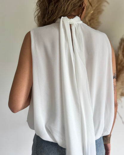 BLOUSE LORIE - BLANC