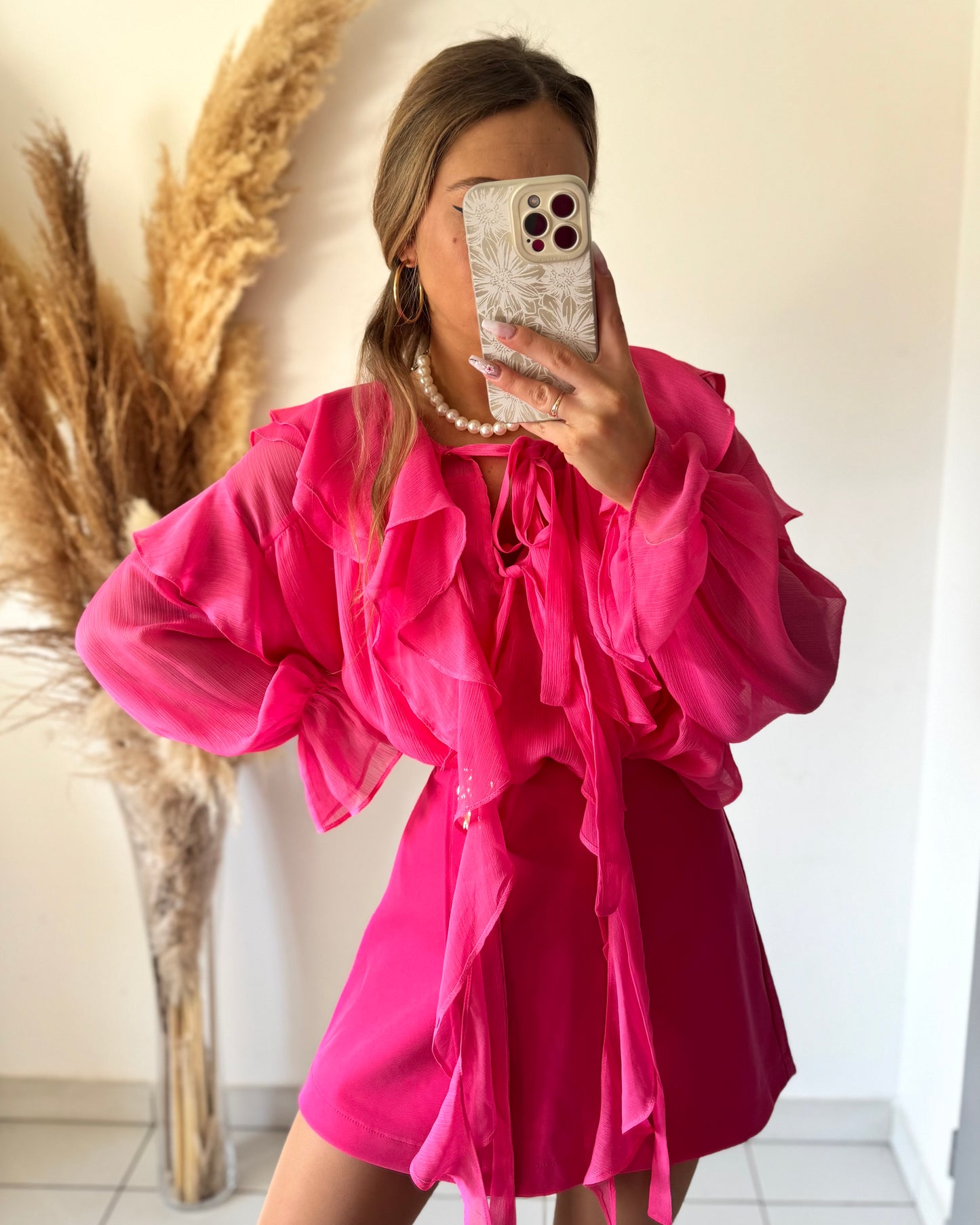 BLOUSE ROSALIA - FUCHSIA