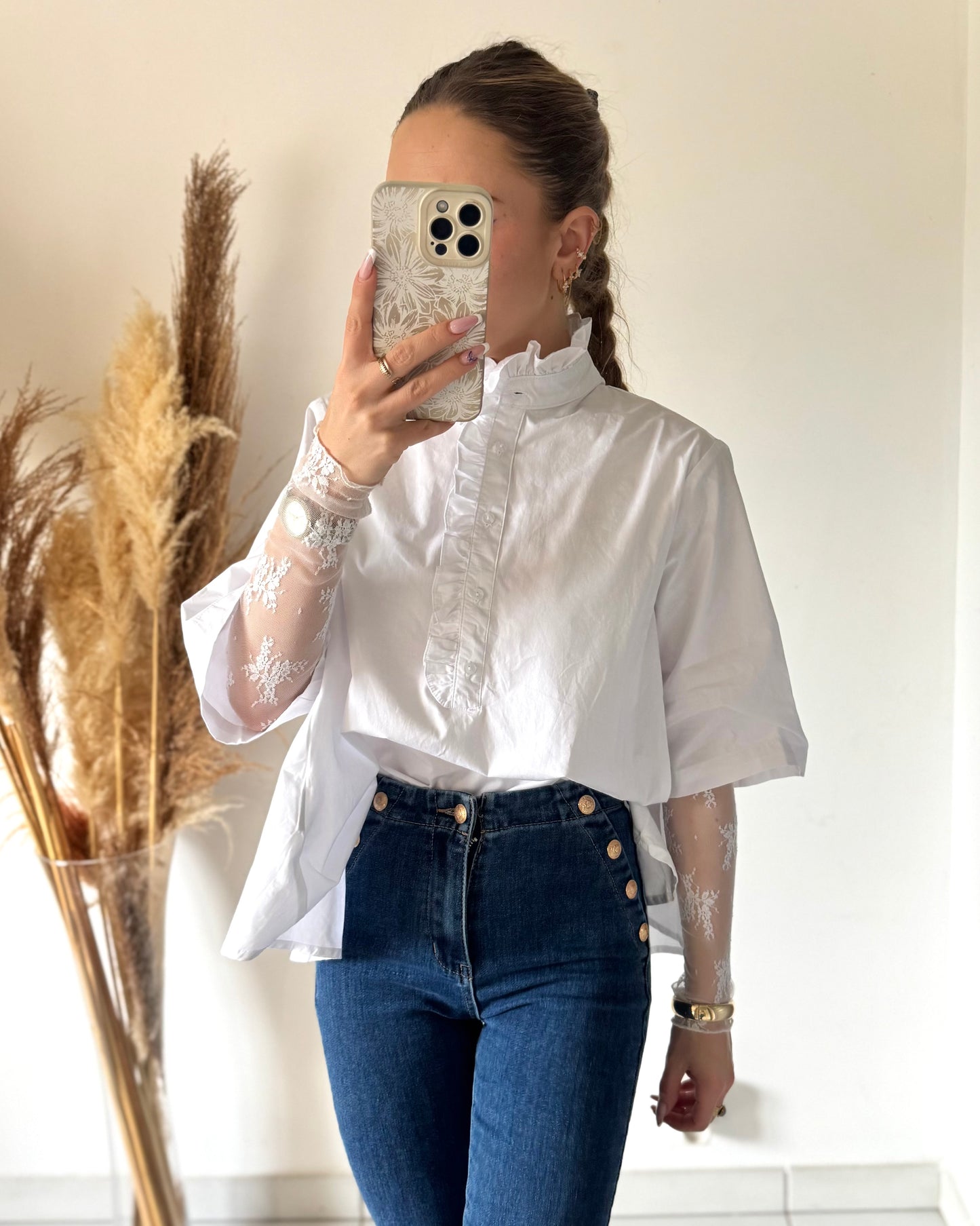 CHEMISE ROXANE - BLANCHE