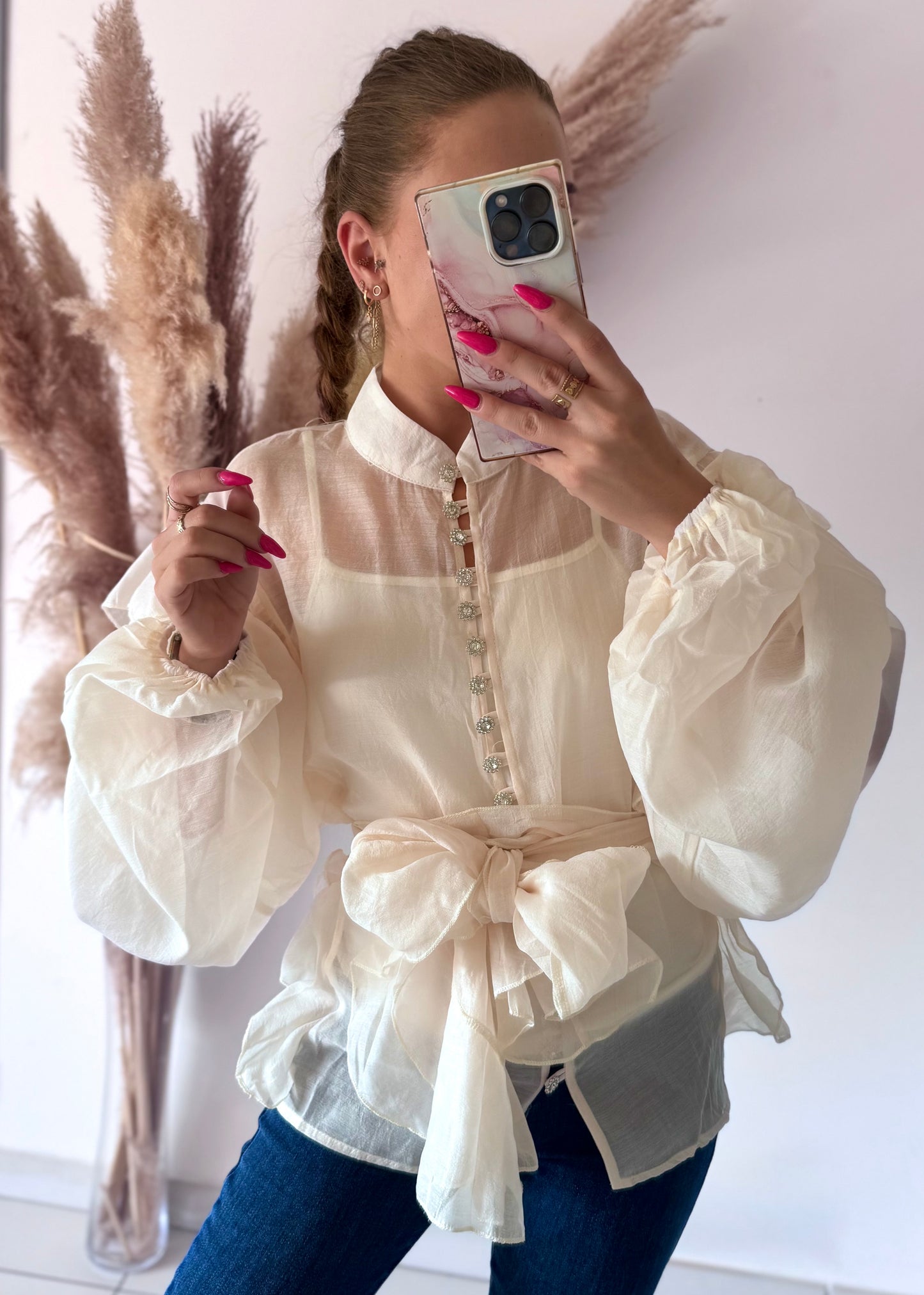 CHEMISE DIAMS - ECRU