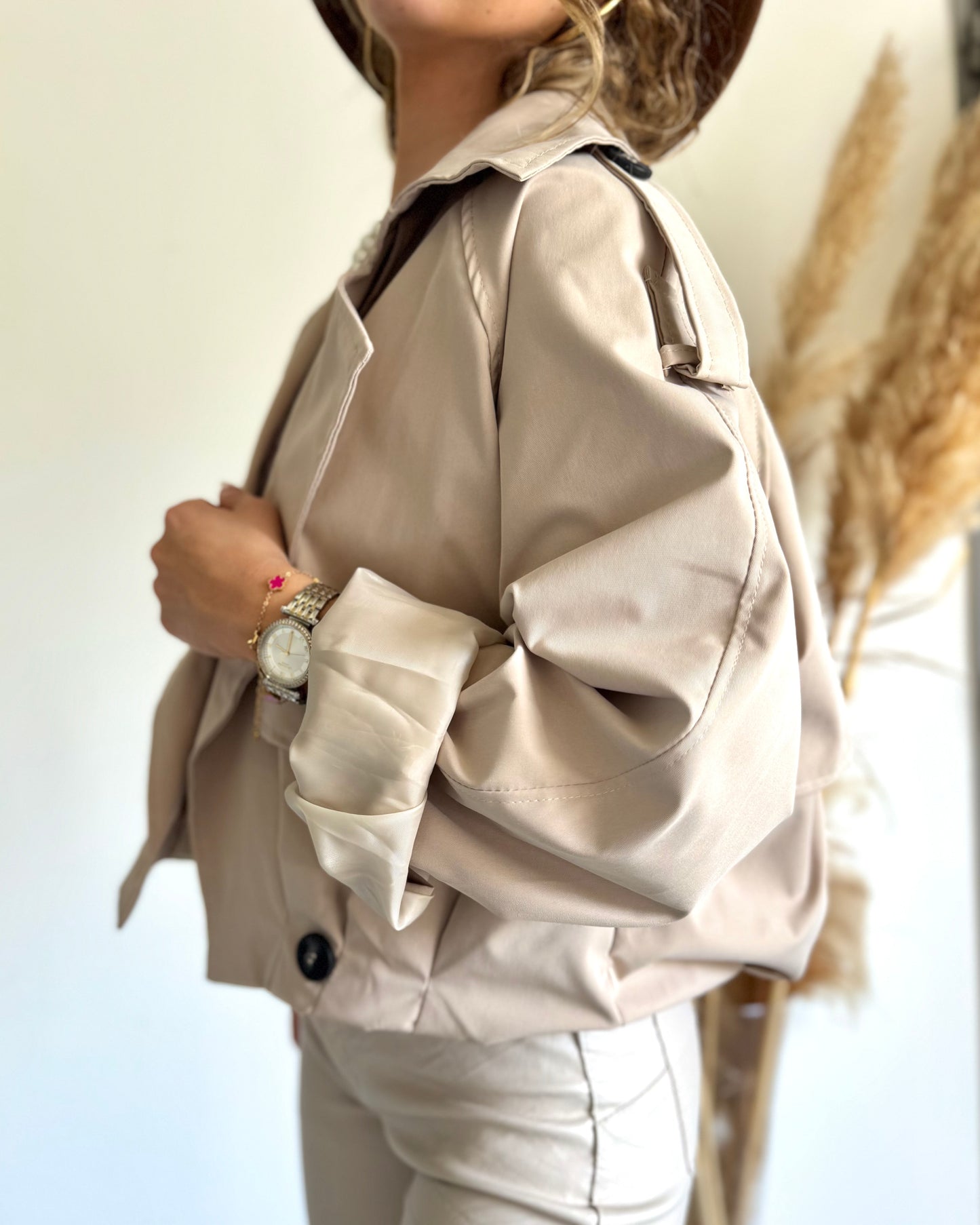 TRENCH COURT - BEIGE
