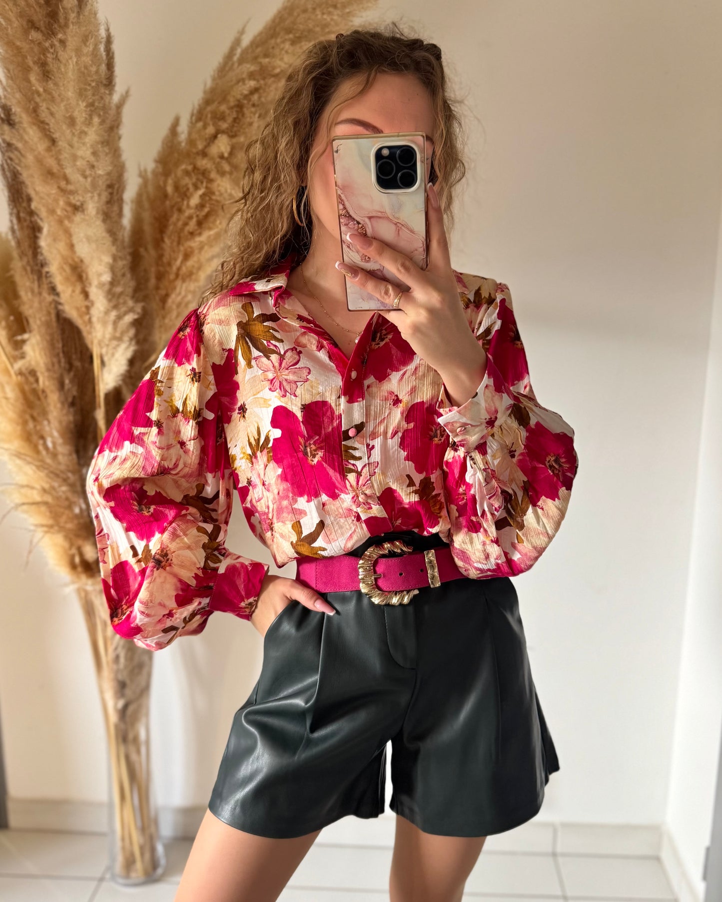 CHEMISE - FLEURS