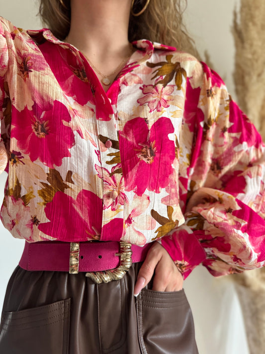 CHEMISE - FLEURS