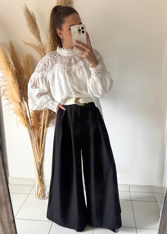 PANTALON PALAZZO NOIR