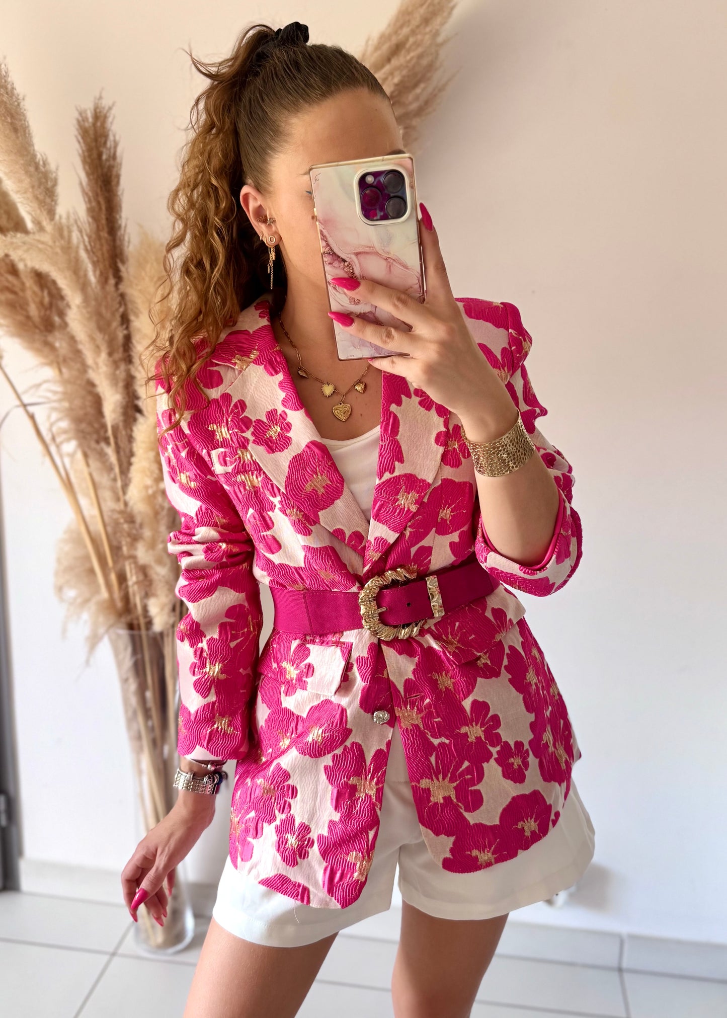 BLAZER GARDEN - FUSHIA