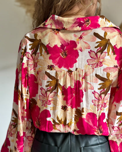 CHEMISE - FLEURS