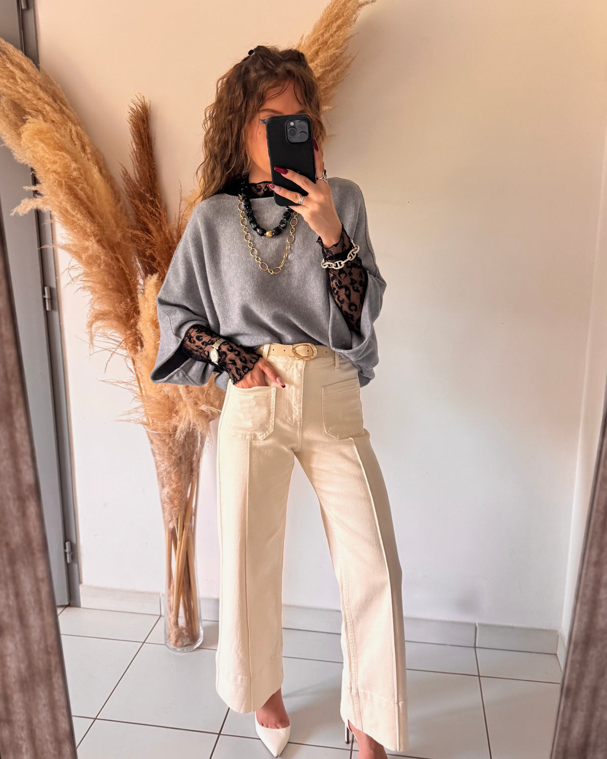 PULL LENA - GRIS