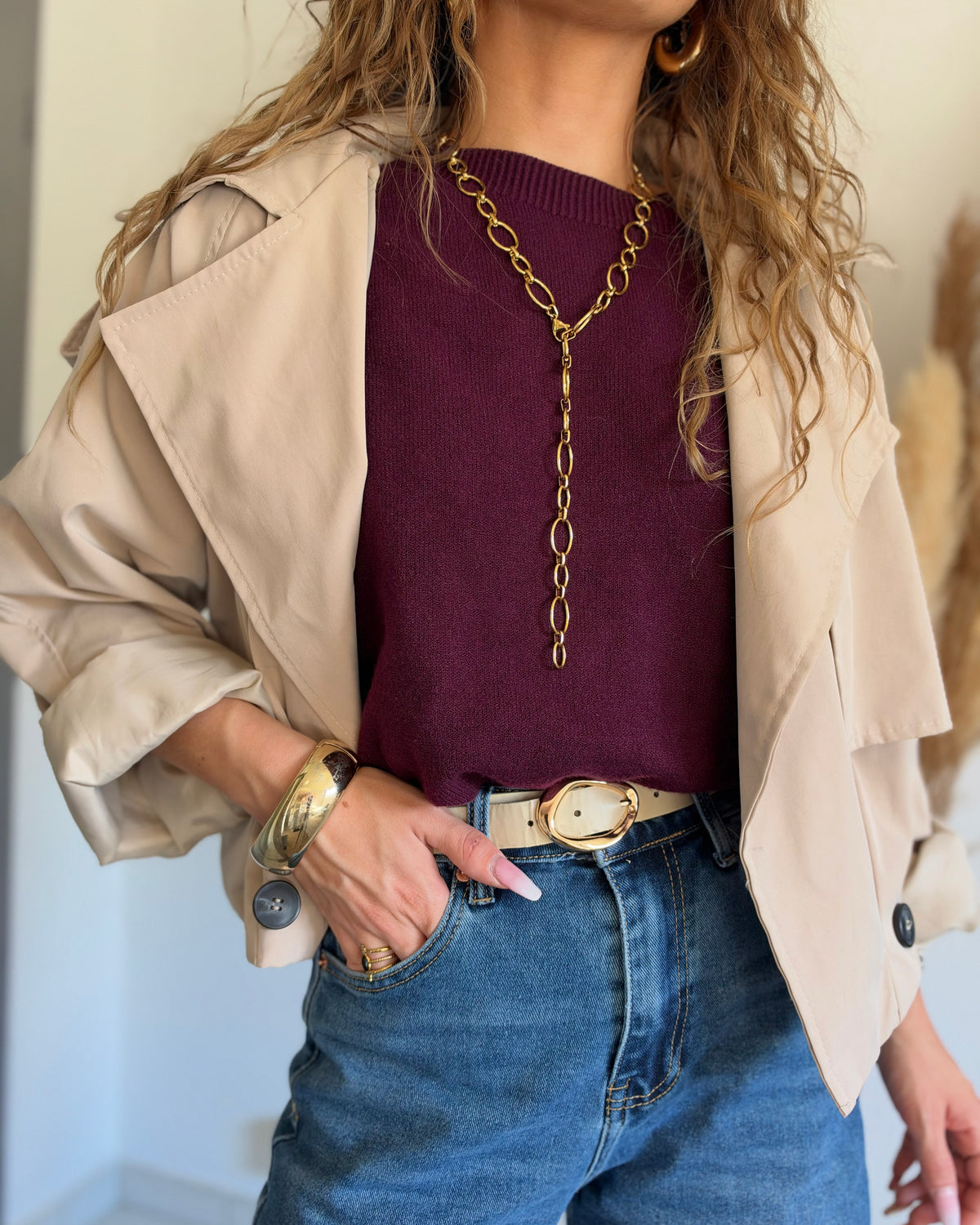 PULL EVA - BORDEAUX