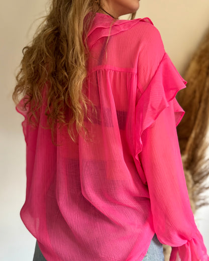 BLOUSE ROSALIA - FUCHSIA