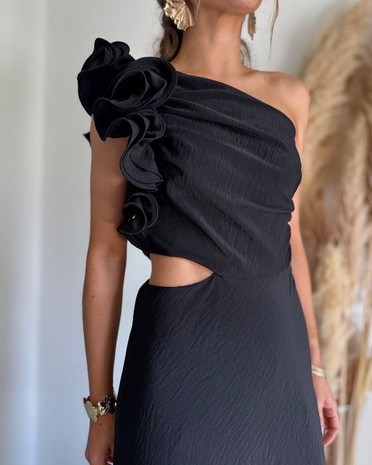 ROBE NYMÉA - NOIRE