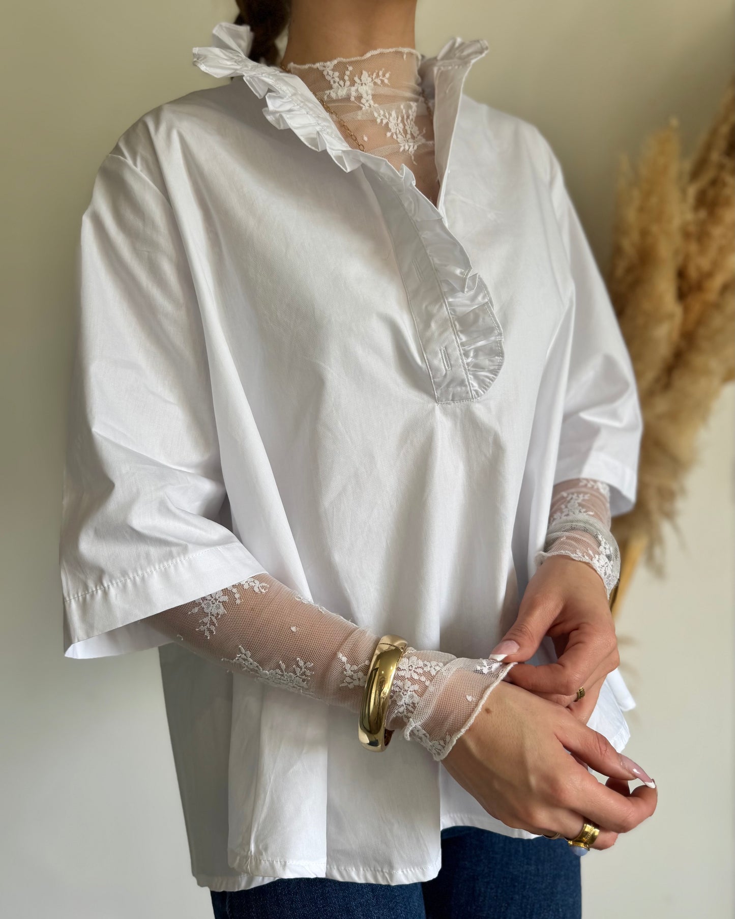 CHEMISE ROXANE - BLANCHE