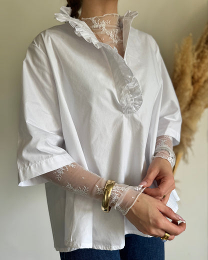 CHEMISE ROXANE - BLANCHE