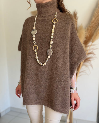 PULL ROMY - TAUPE