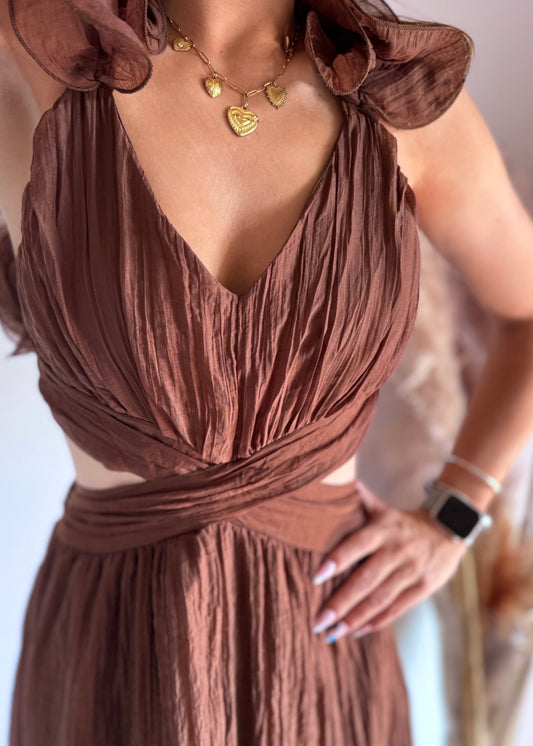 ROBE - CHOCOLAT