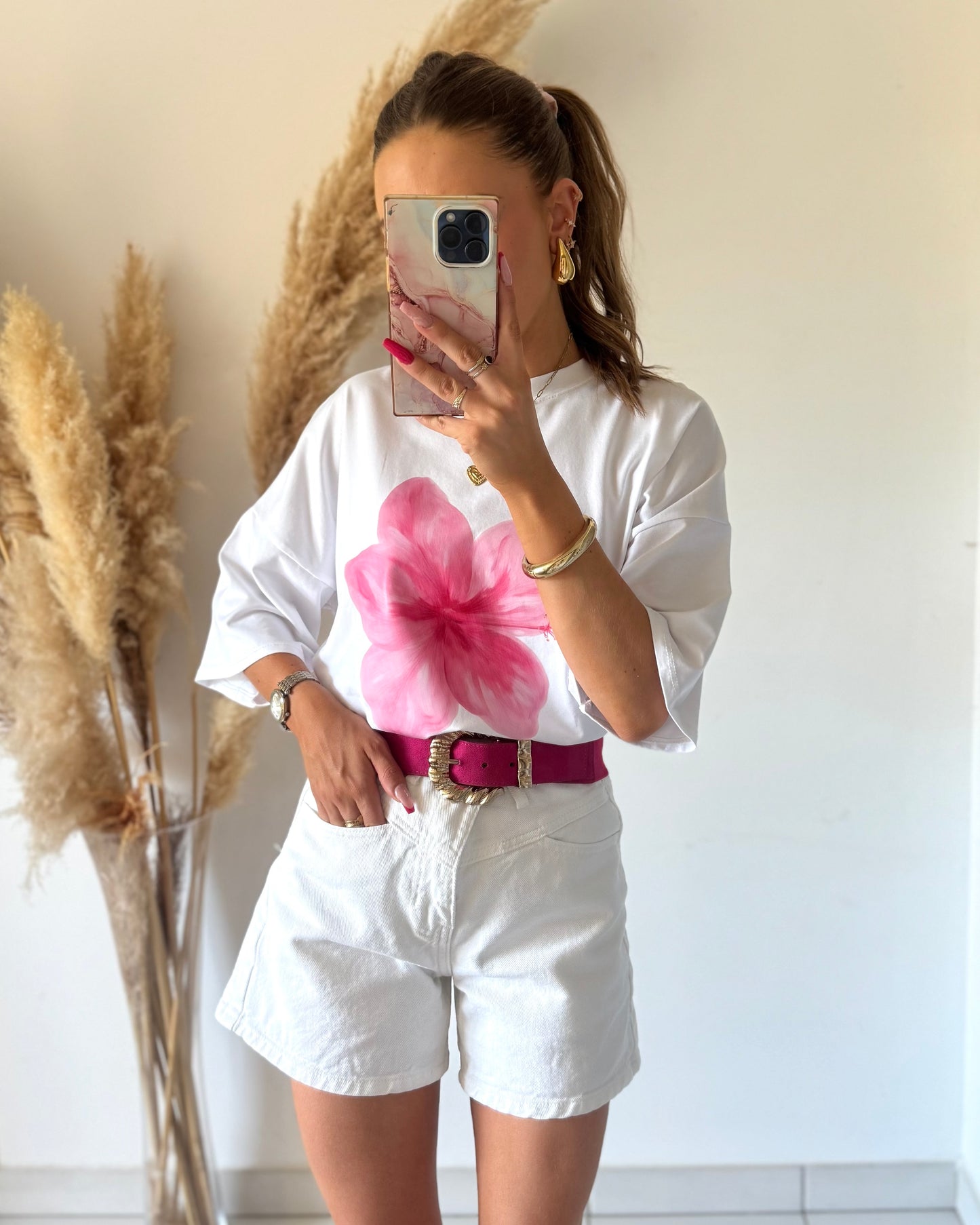 T-SHIRT HIBISCUS