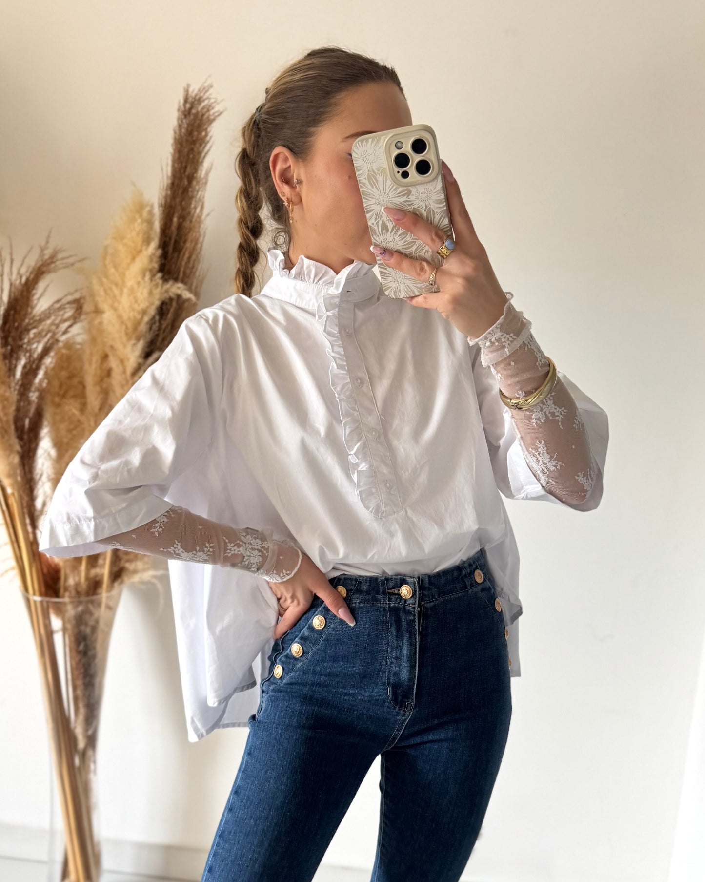 CHEMISE ROXANE - BLANCHE