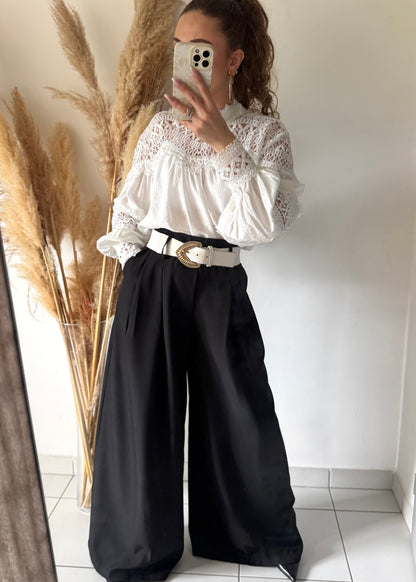 PANTALON PALAZZO NOIR