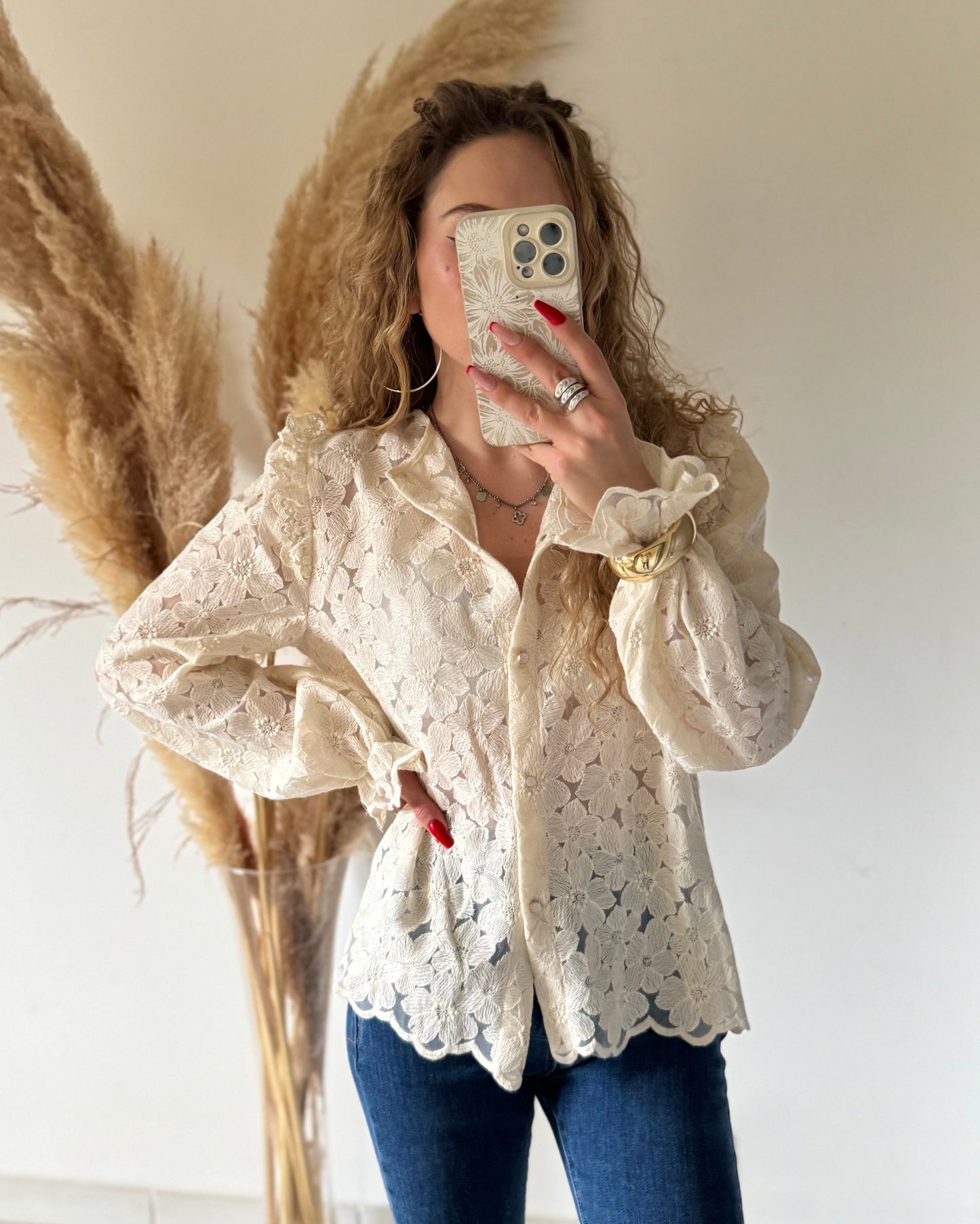 BLOUSE ORÉLIA - ECRU