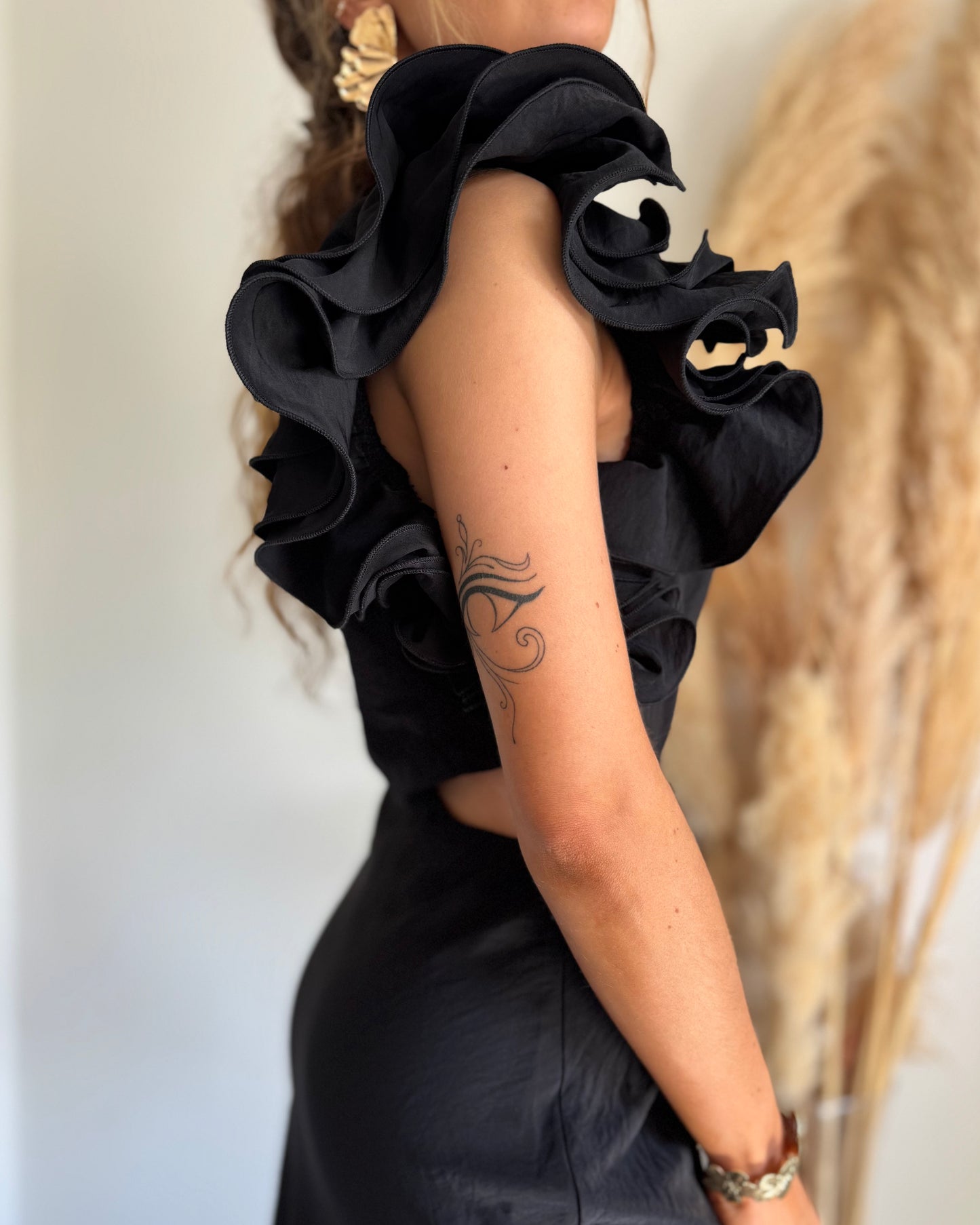 ROBE NYMÉA - NOIRE