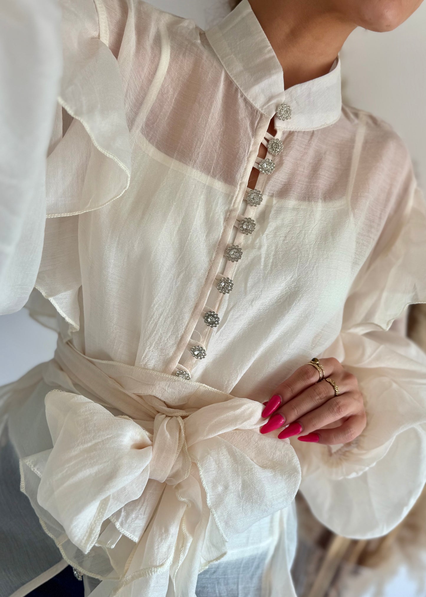 CHEMISE DIAMS - ECRU
