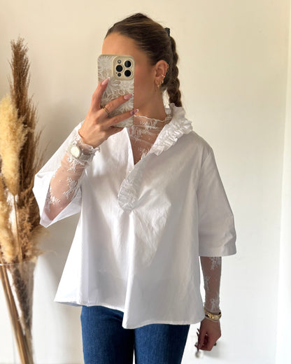 CHEMISE ROXANE - BLANCHE