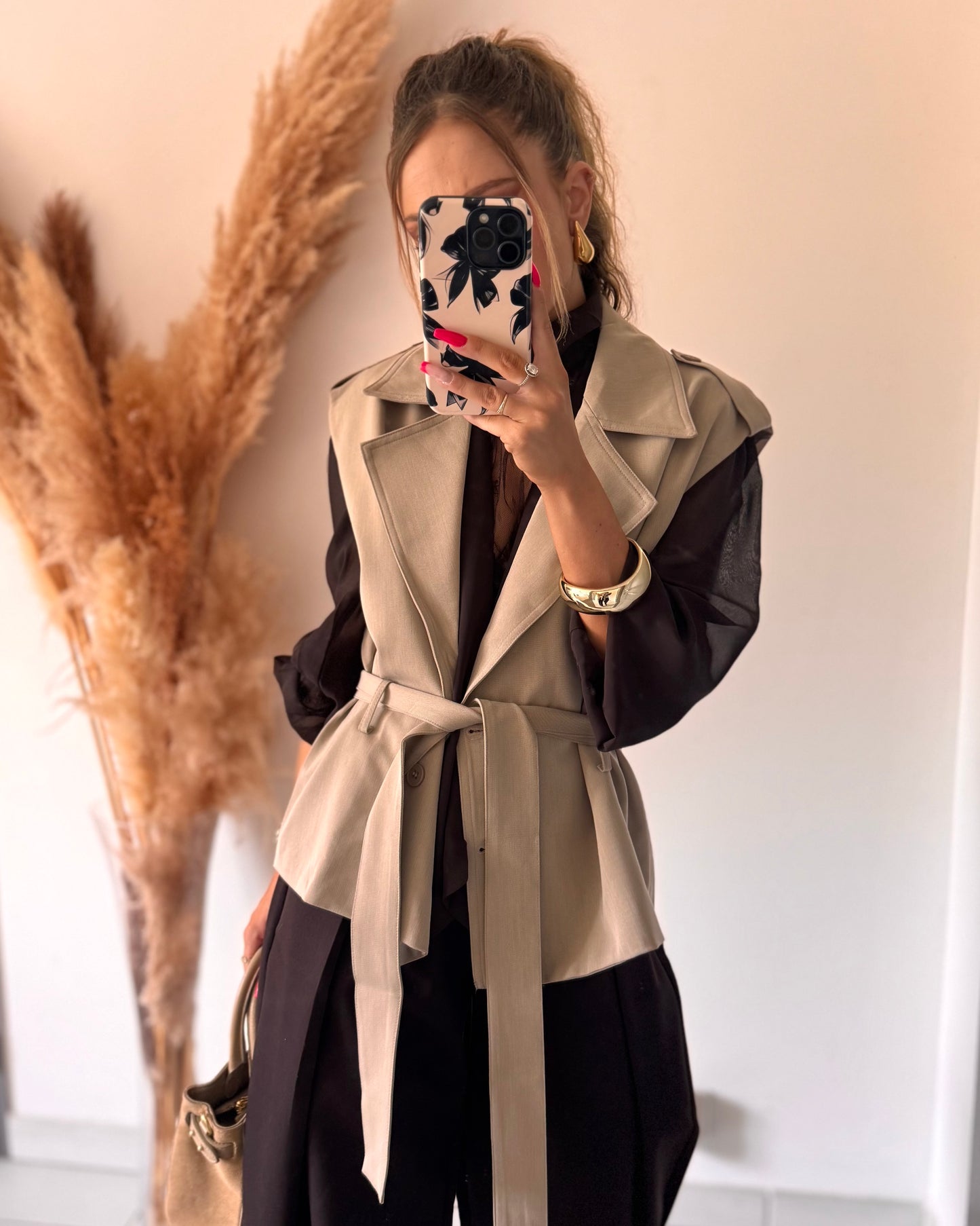 BLOUSE LORIE 2 - CHOCOLAT