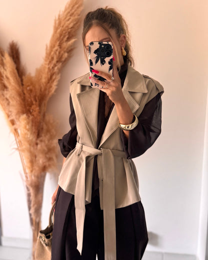 BLOUSE LORIE 2 - CHOCOLAT