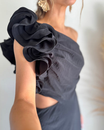 ROBE NYMÉA - NOIRE