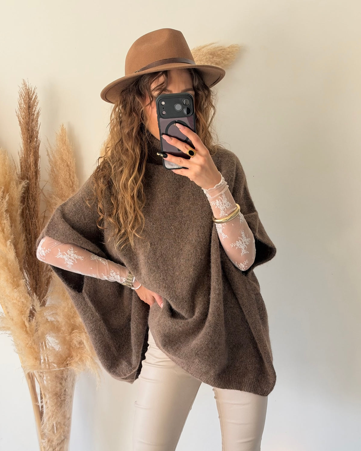PULL ROMY - TAUPE