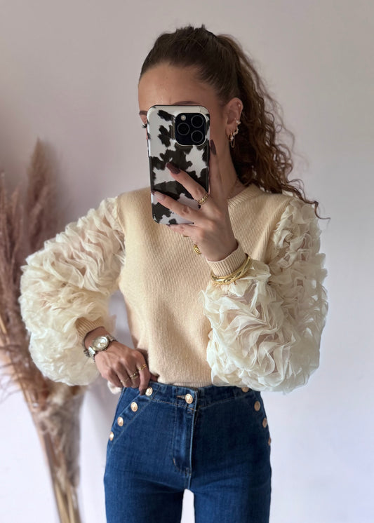 PULL GIORGIA - BEIGE