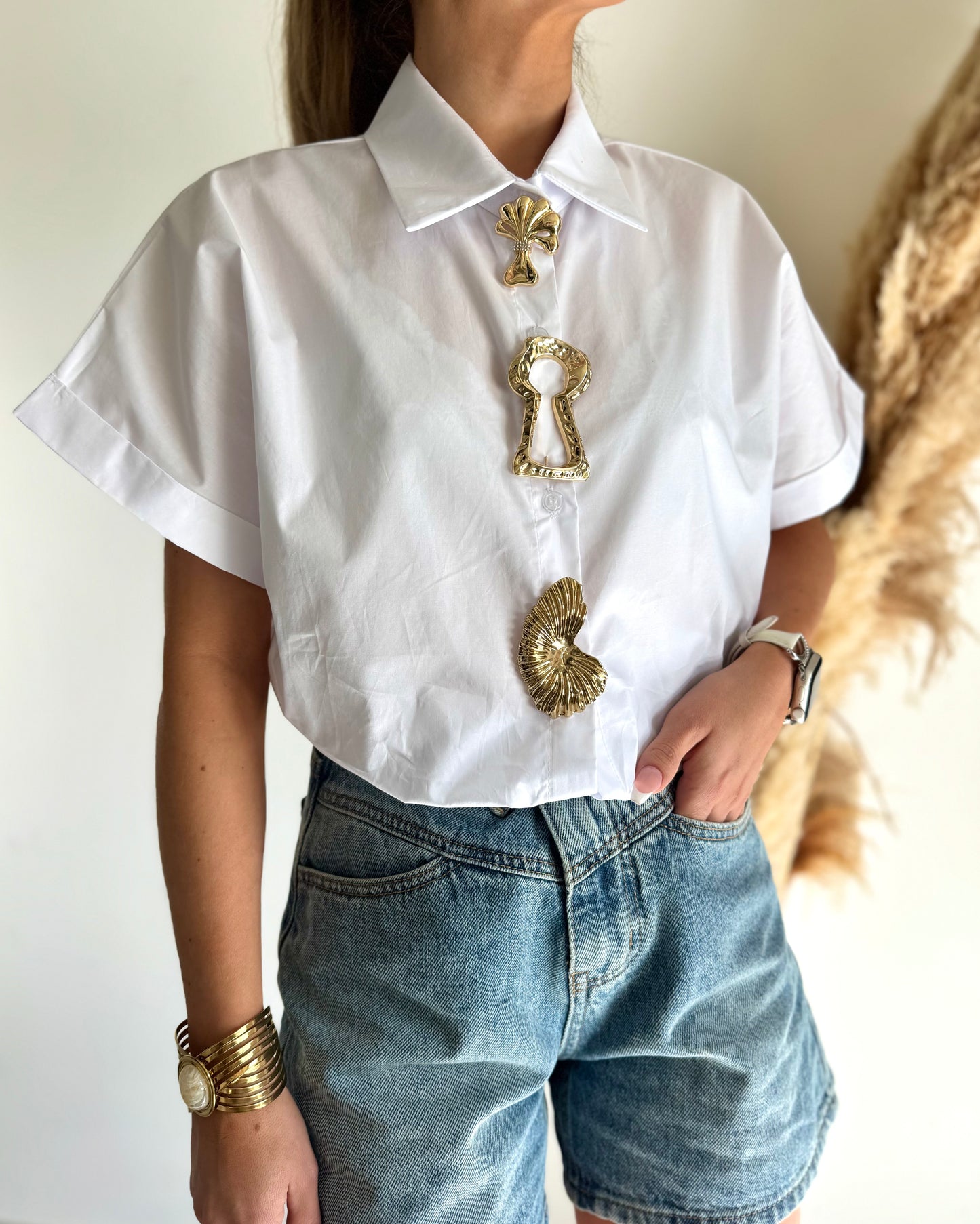 CHEMISE CALYPSO - BLANCHE