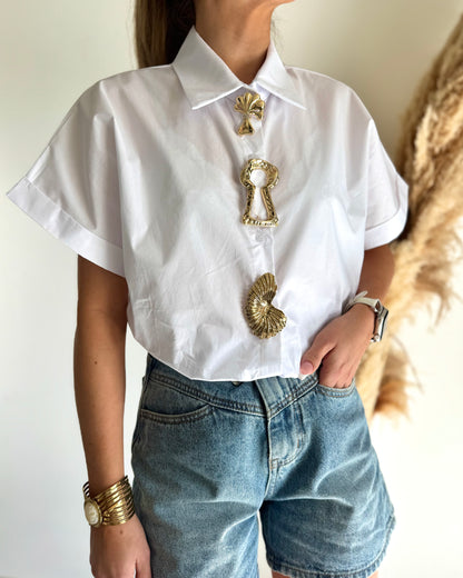 CHEMISE CALYPSO - BLANCHE