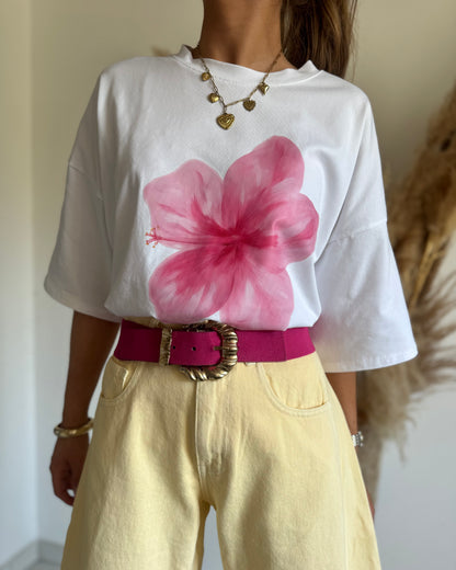 T-SHIRT HIBISCUS