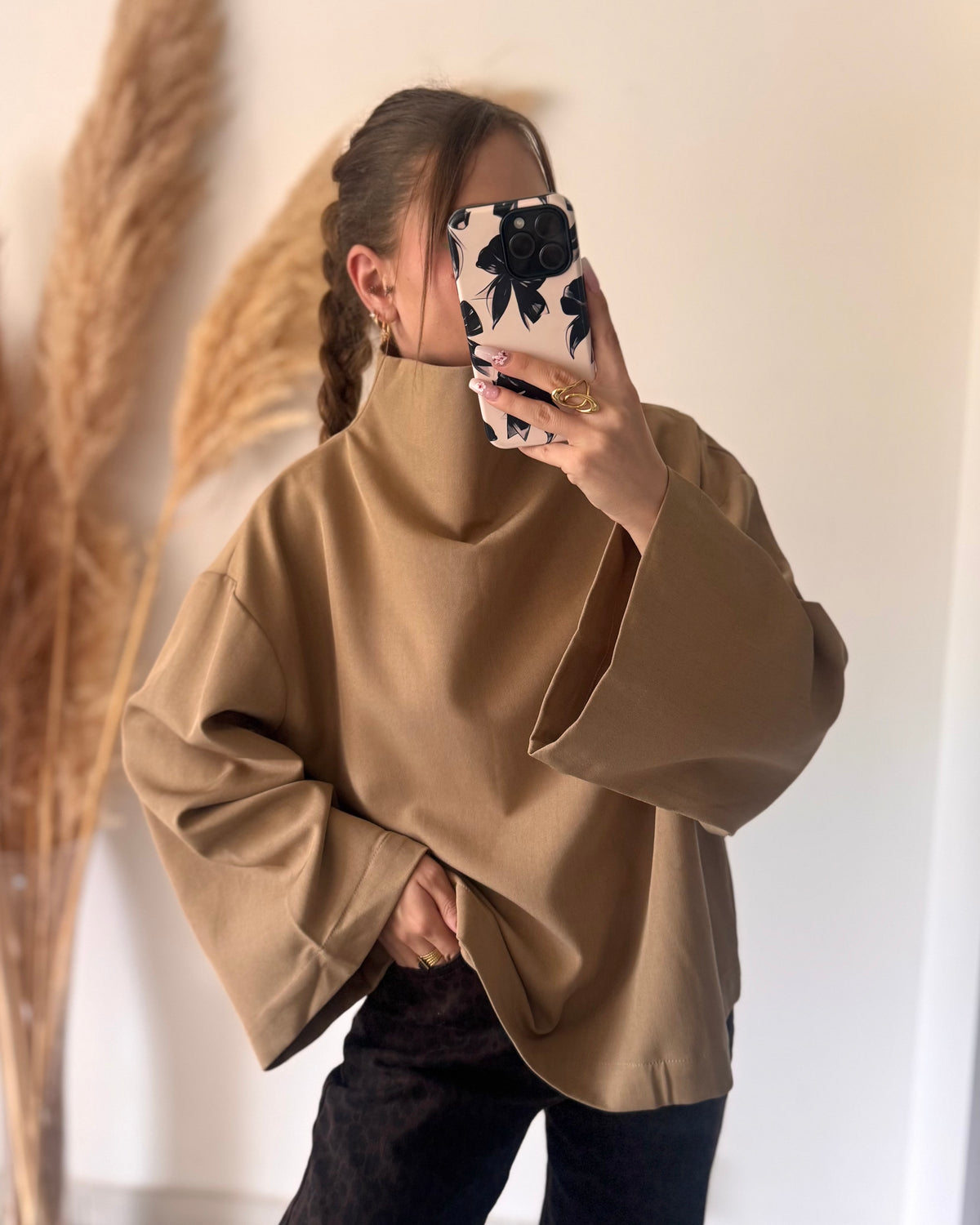 BLOUSE PALOMA - CAMEL