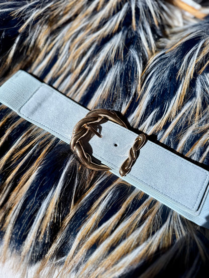 CEINTURE BLEU CIEL