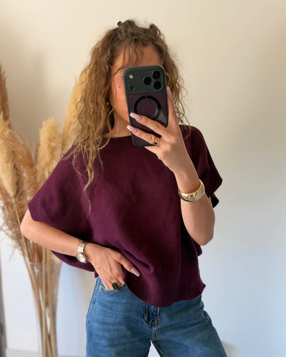 PULL EVA - BORDEAUX