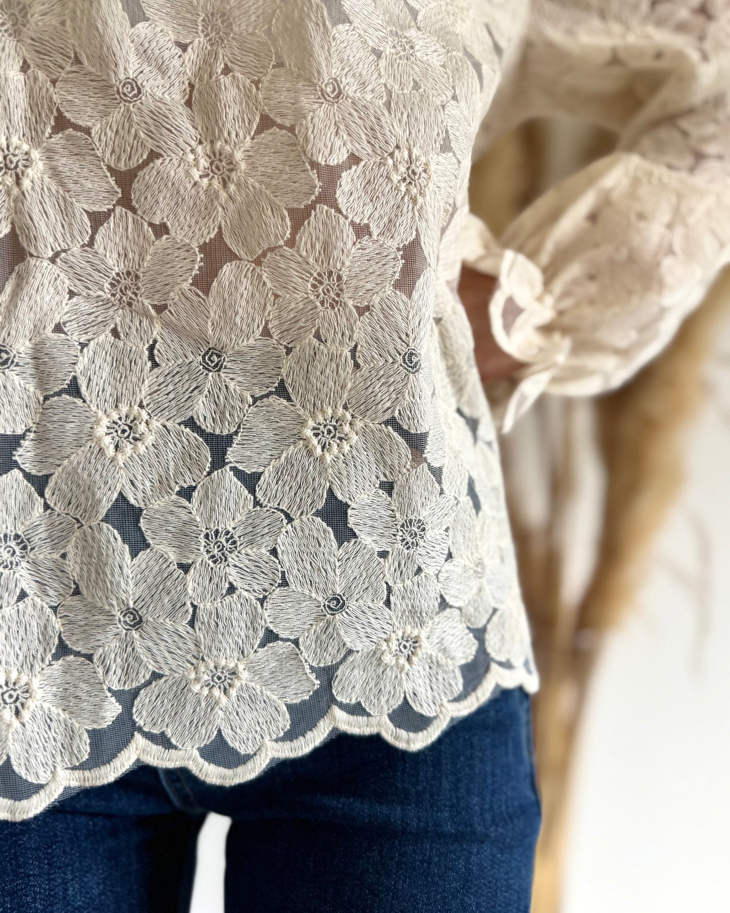 BLOUSE ORÉLIA - ECRU