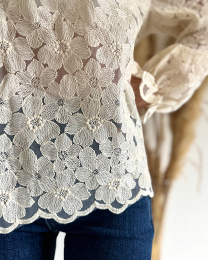 BLOUSE ORÉLIA - ECRU