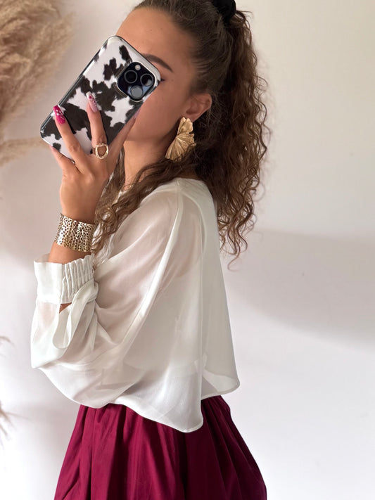 BLOUSE COLETTE - BLANCHE