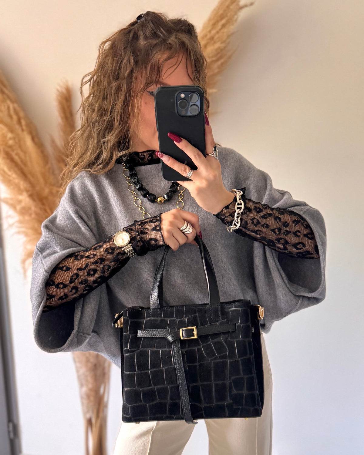 PULL LENA - GRIS