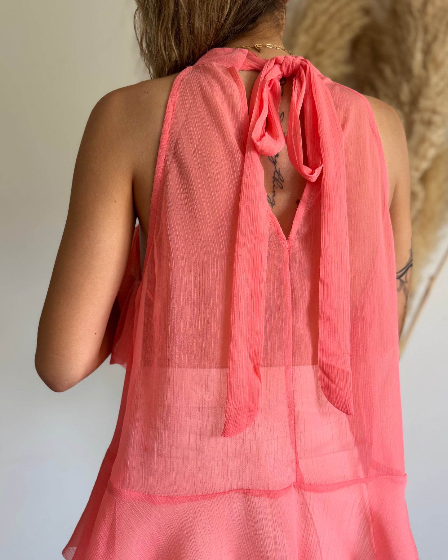 BLOUSE NÉLIA - CORAIL