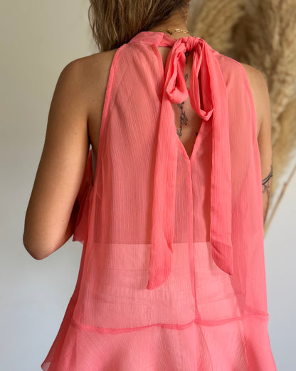BLOUSE NÉLIA - CORAIL