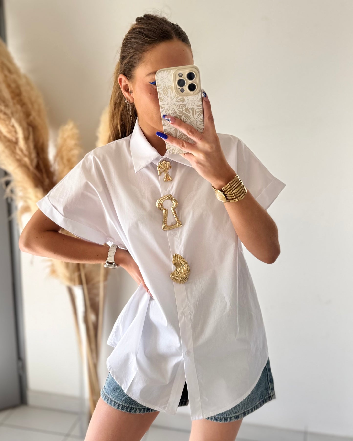 CHEMISE CALYPSO - BLANCHE