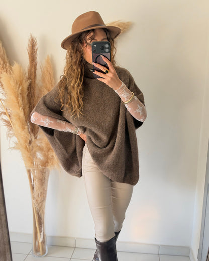 PULL ROMY - TAUPE