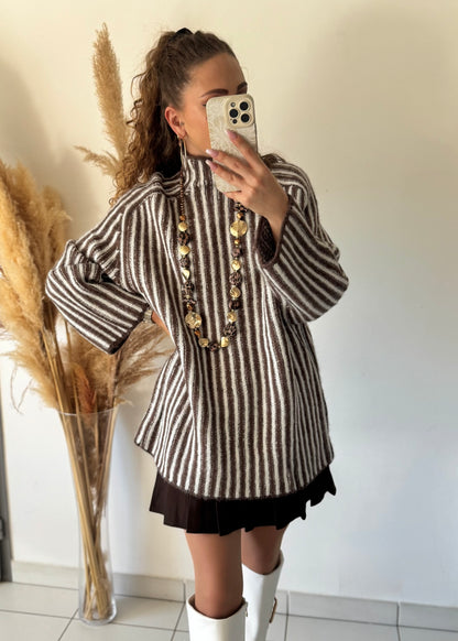 PULL CLARA - CHOCOLAT