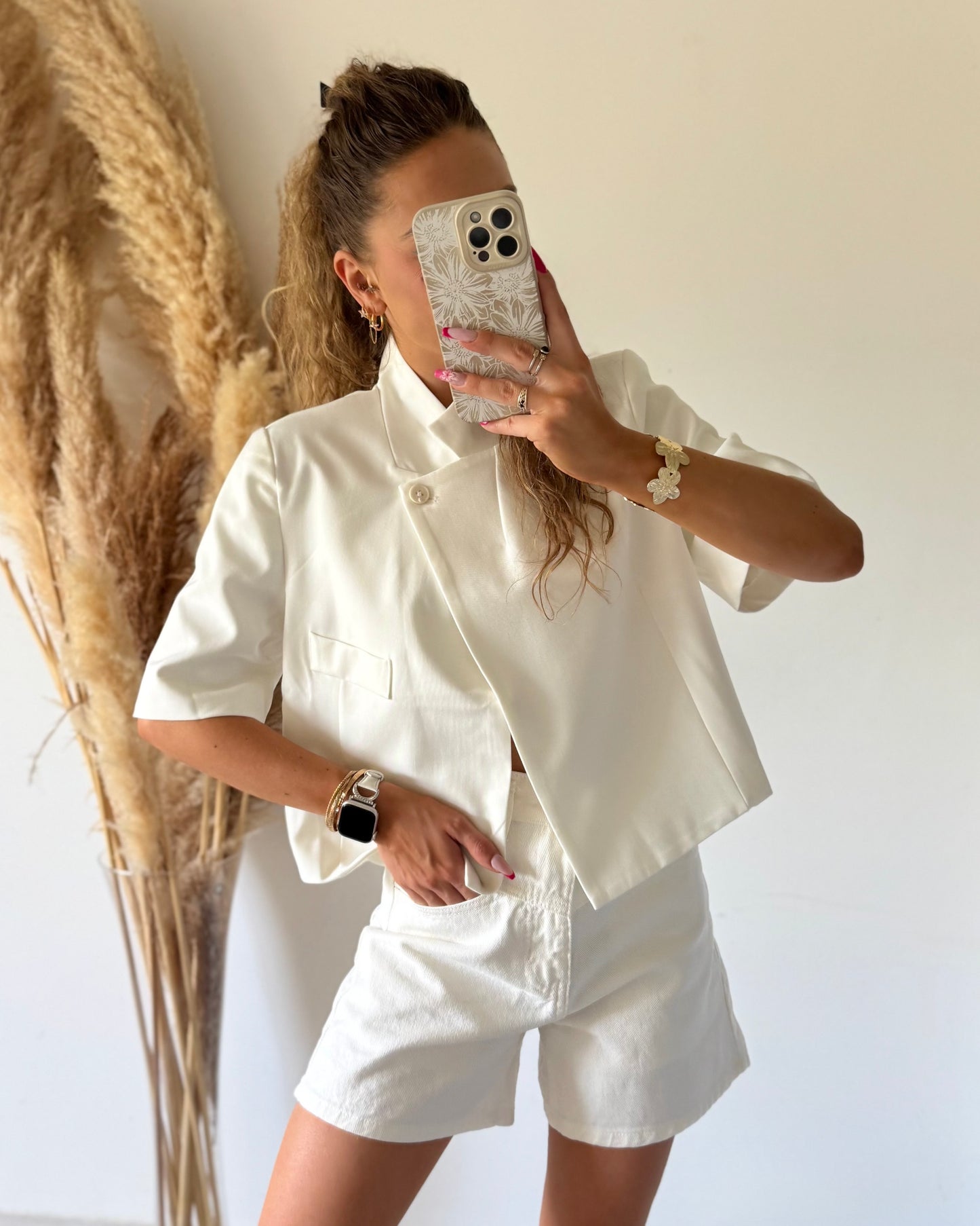 BLAZER MONA - BLANC