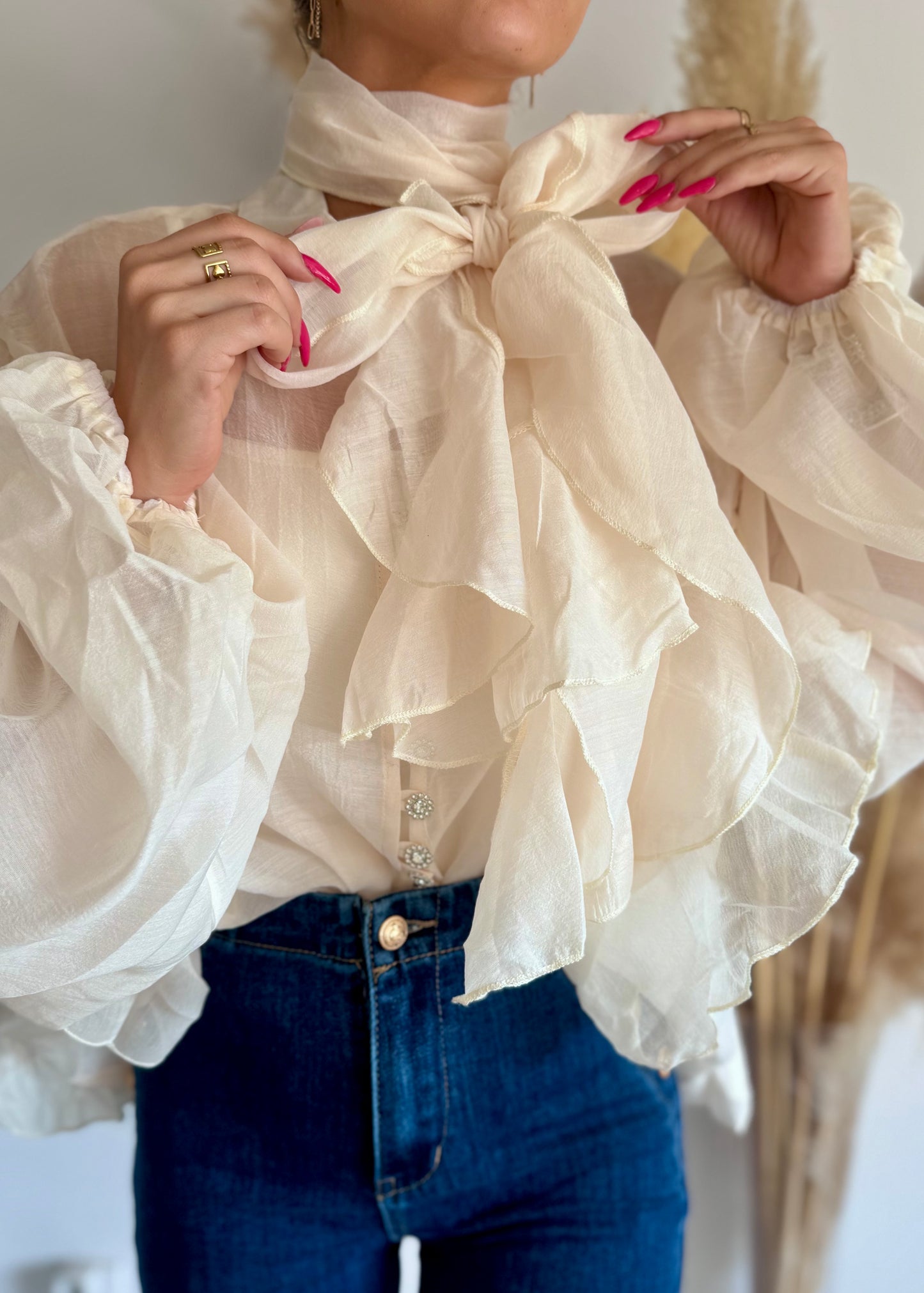 CHEMISE DIAMS - ECRU