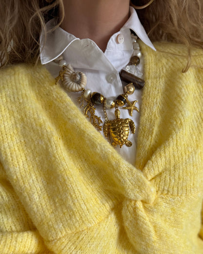 COLLIER MARÉE - MOKA