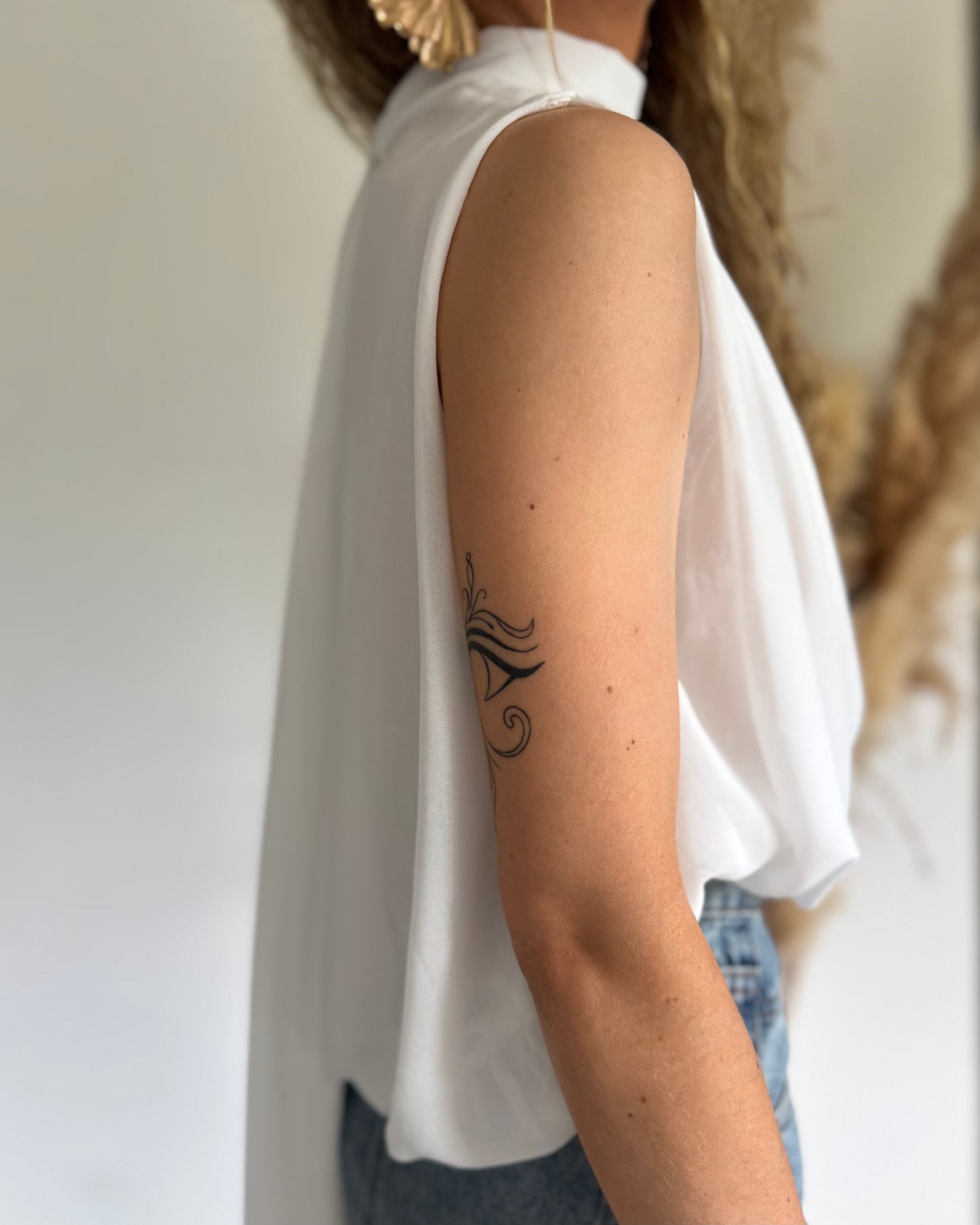 BLOUSE LORIE - BLANC