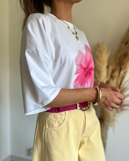 T-SHIRT HIBISCUS